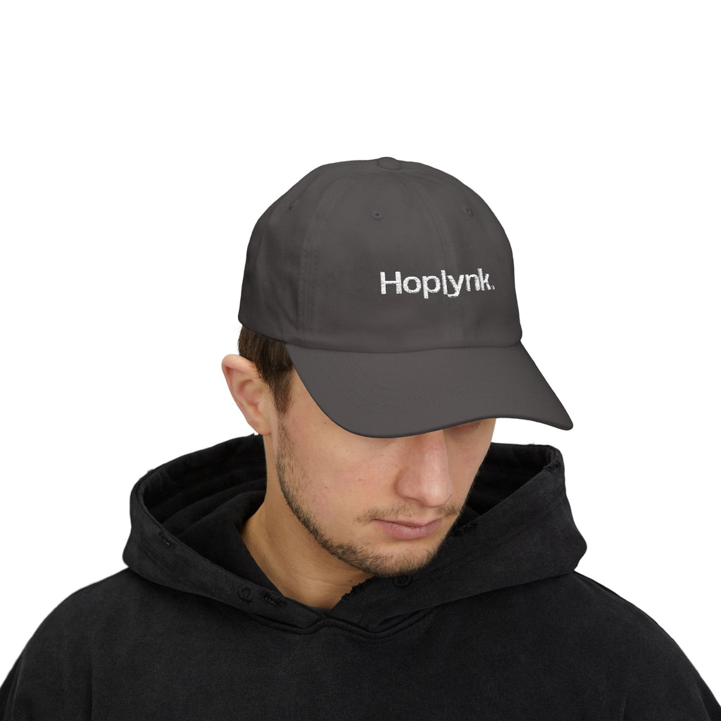 Hoplynk Embroidered Hat - White Logo