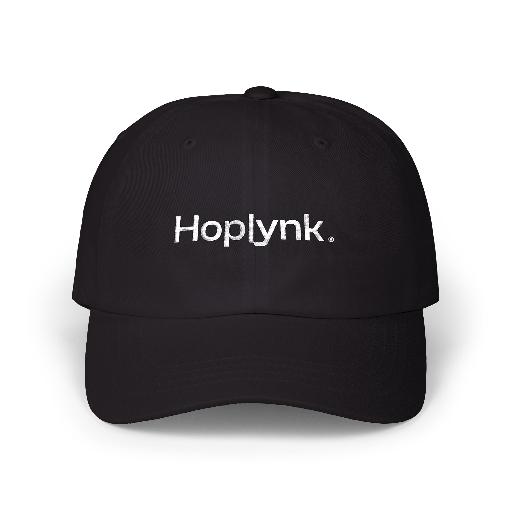 Hoplynk Embroidered Hat - White Logo
