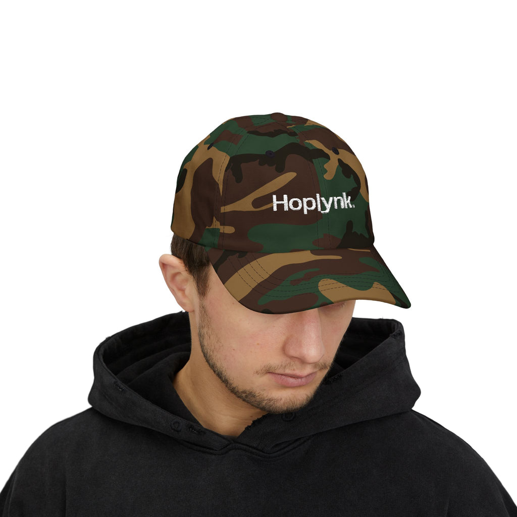 Hoplynk Embroidered Hat - White Logo