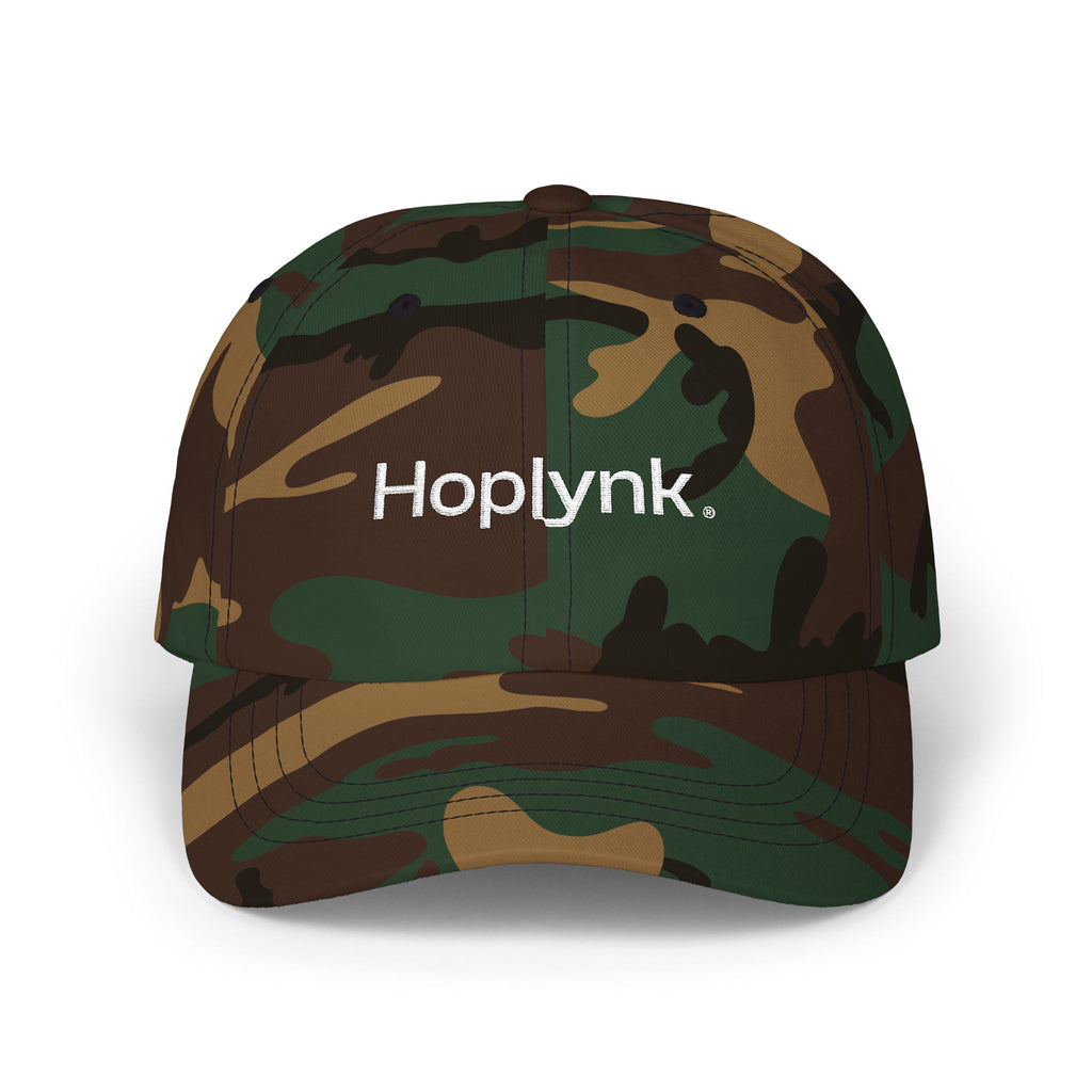 Hoplynk Embroidered Hat - White Logo