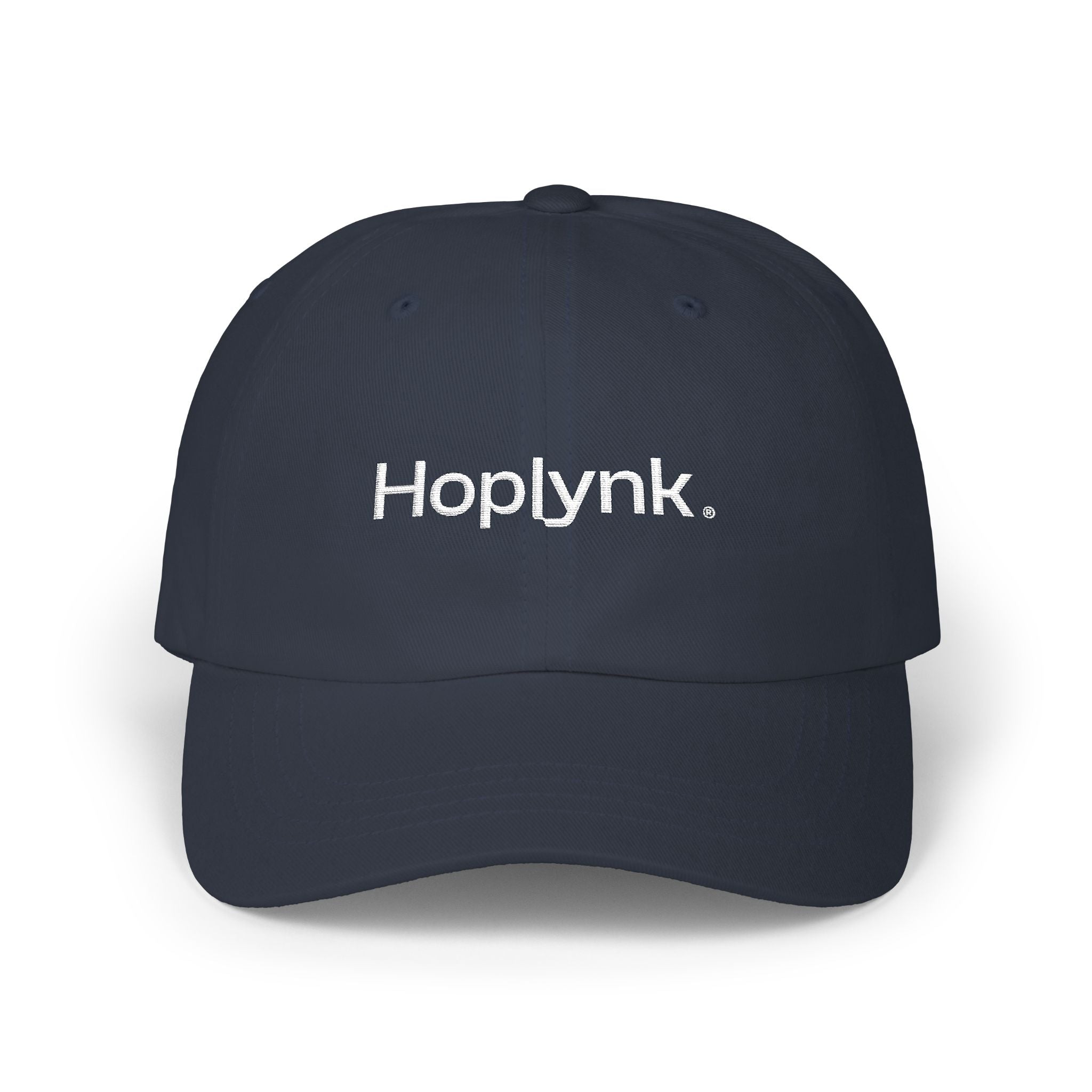 Hoplynk Embroidered Hat - White Logo